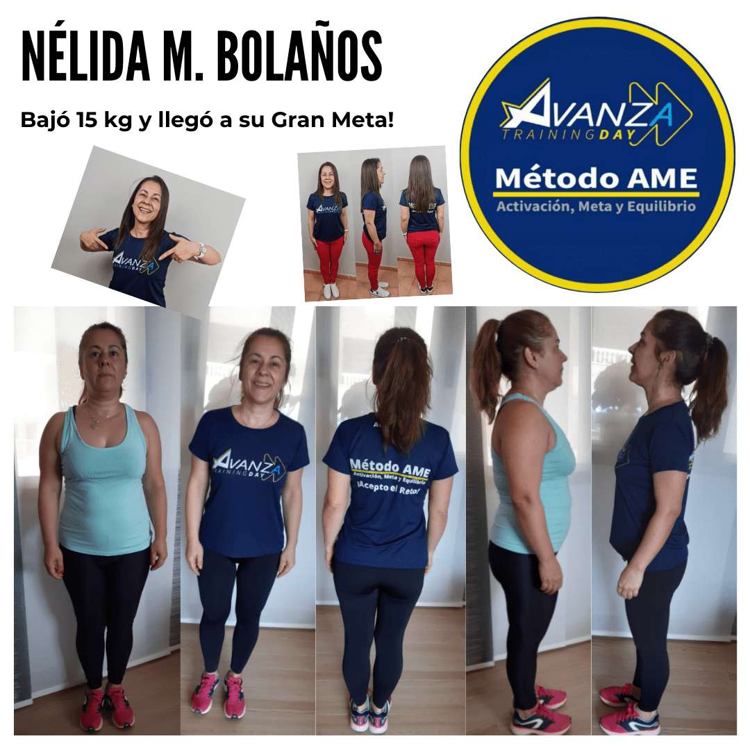 Nelida-M-Bolaños-Antes-Y-Despues-Metodo-Ame-Avanza-Training-Day