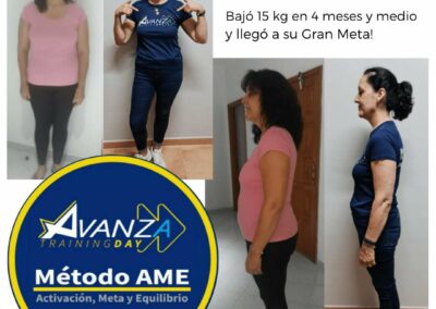 Josefa-Sanchez-Antes-Y-Despues-Bajar-Peso-Metodo-Ame-Avanzatraining-Day