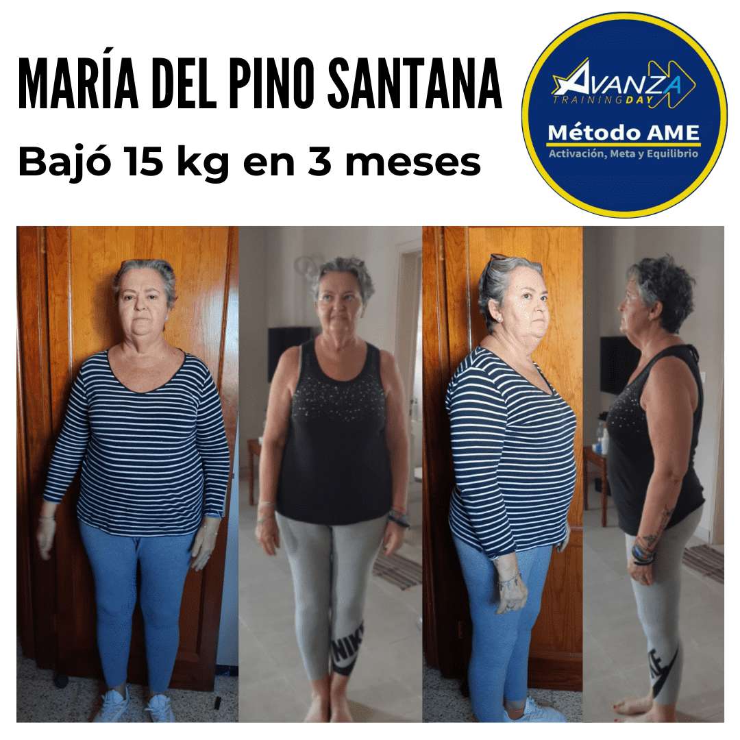 María-Del-Pino-Santana-Antes-Y-Despues-Metodo-Ame-Avanza-Training-Day
