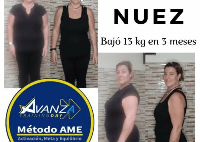 Luisa-Nuez-Antes-Y-Despues-Bajar-Peso-Metodo-Ame-Avanzatraining-Day