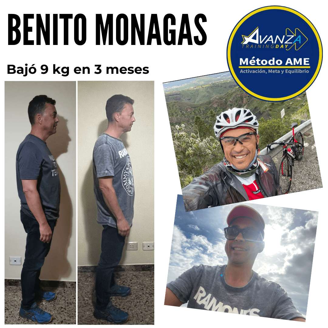 Benito-Monagas-Antes-Y-Despues-Bajar-Peso-Metodo-Ame-Avanzatraining-Day