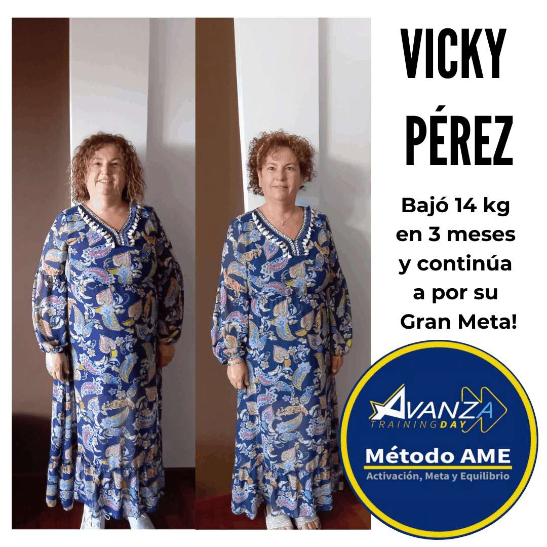 Vicky-Perez-Antes-Y-Despues-Metodo-Ame-Avanza-Training-Day