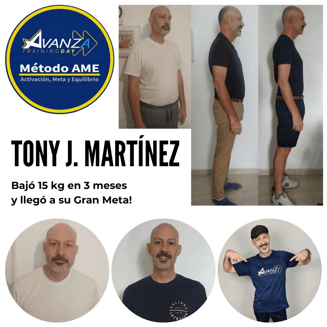 Tony-J-Martinez-Antes-Y-Despues-Metodo-Ame-Avanza-Training-Day