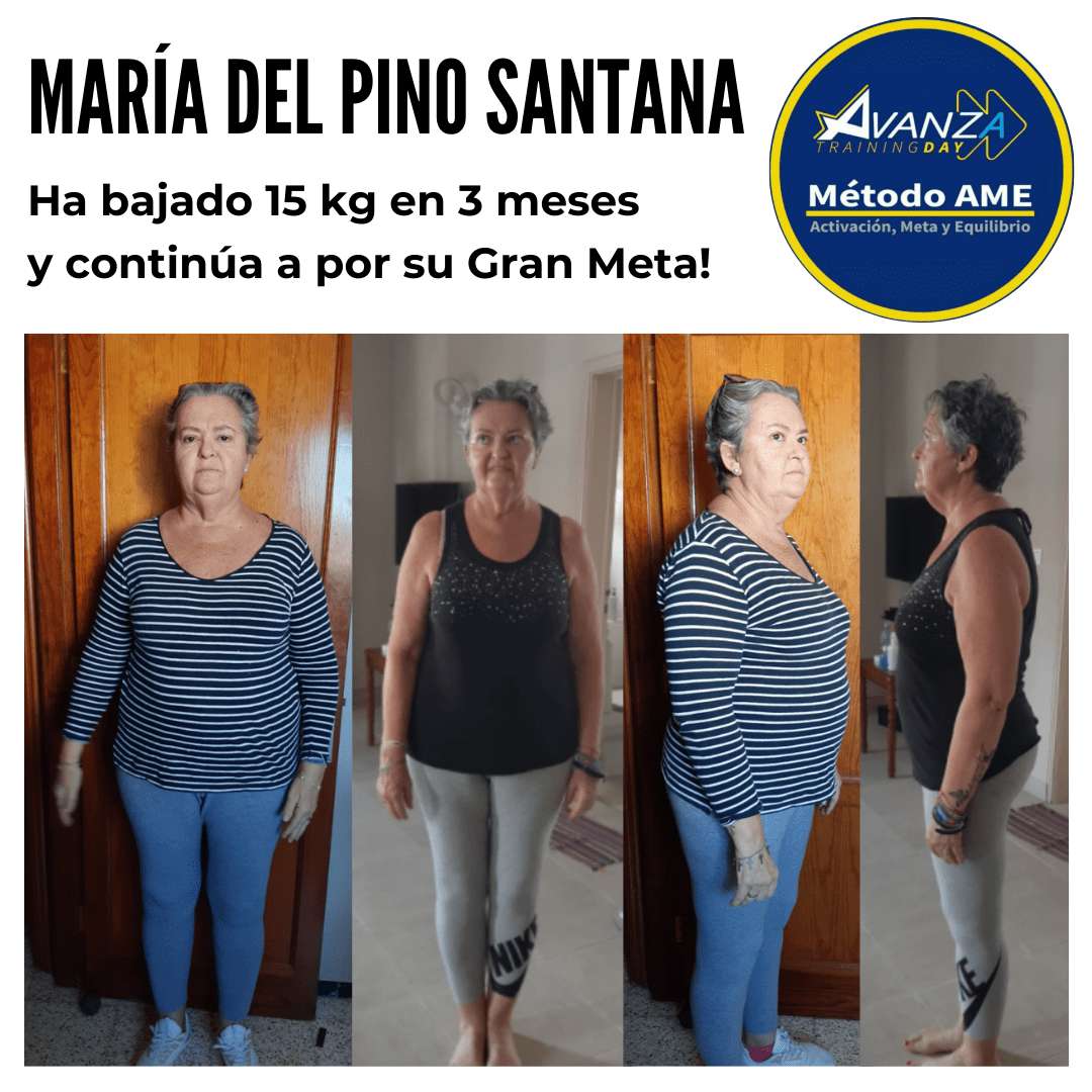 maria-del-pino-santana-antes-y-despues-bajar-peso-metodo-ame-avanzatraining-day