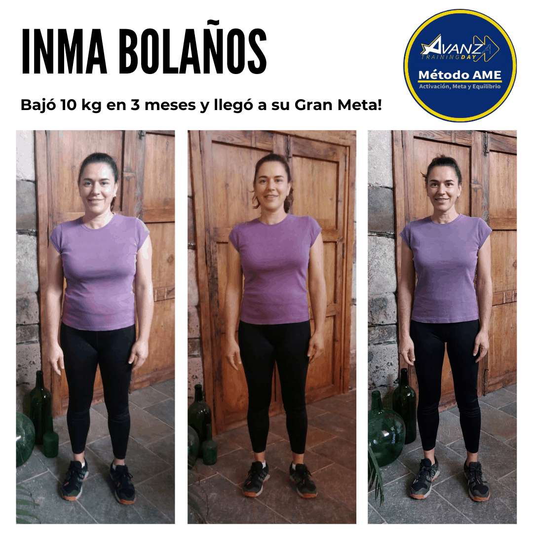 Inma-Bolaños-Antes-Y-Despues-Bajar-Peso-Metodo-Ame-Avanzatraining-Day